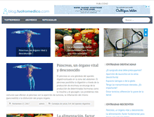 Tablet Screenshot of blog.tuotromedico.com
